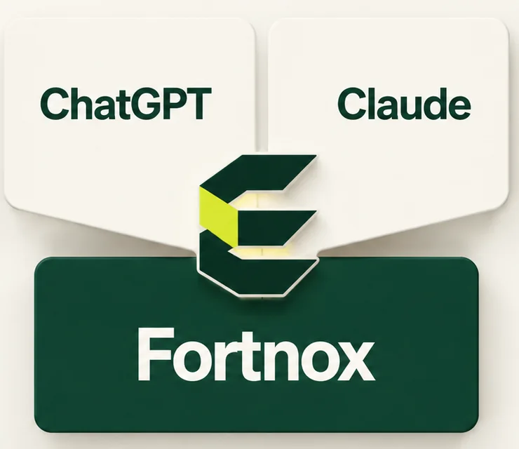 ChatGPT och Claude kopplade till Fortnox via EmniAi Connector